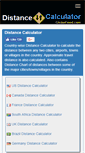 Mobile Screenshot of distancecalculator.globefeed.com